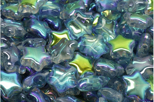 Flache Sternperlen, Kristall 98538 (00030-98538), Glas, Tschechische Republik