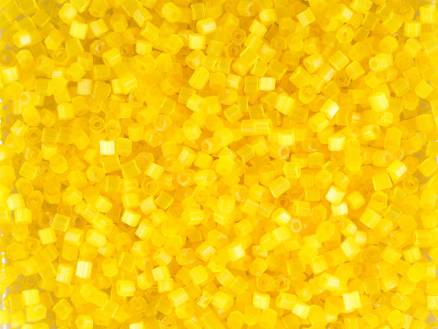 1 千克 Preciosa Ornela 2-Cut Rocaille，散装，缎黄色 (85011)，玻璃，捷克共和国，OUTLET