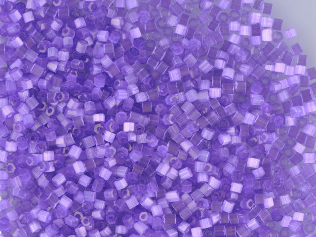Wholesale (1kg / 500g) Preciosa Ornela 2-Cut Rocaille, Loose, Violet 3 Dyed Satin (05623), Glass, Czech Republic, OUTLET