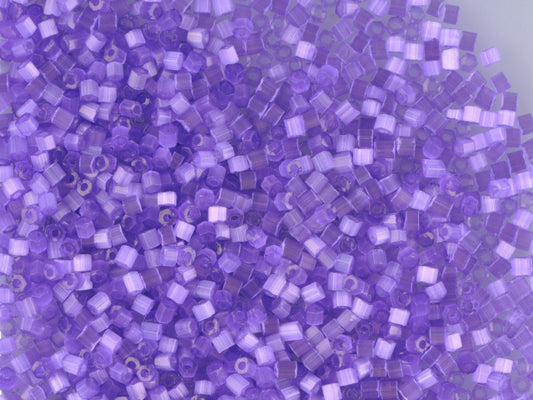 Wholesale (1kg / 500g) Preciosa Ornela 2-Cut Rocaille, Loose, Violet 3 Dyed Satin (05623), Glass, Czech Republic, OUTLET