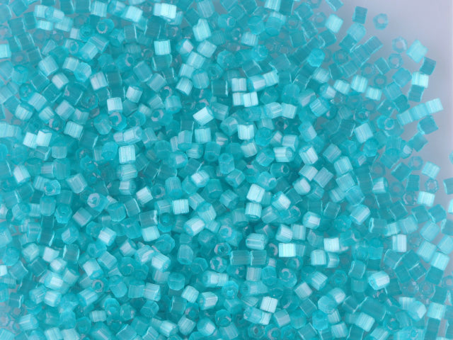 1 kg Preciosa Ornela 3-Cut Rocaille, Round Hole, Loose, Green 3 Dyed Satin (05665), Glass, Czech Republic, OUTLET