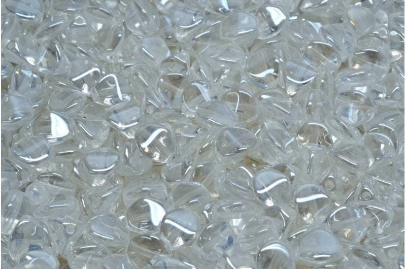Pinch Beads, Crystal 21402 (00030-21402), Glass, Czech Republic