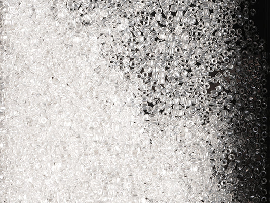 1 kg Preciosa Ornela 3-Cut Rocaille, Round Hole, Loose, Crystal, Sfinx (48102), Glass, Czech Republic, OUTLET