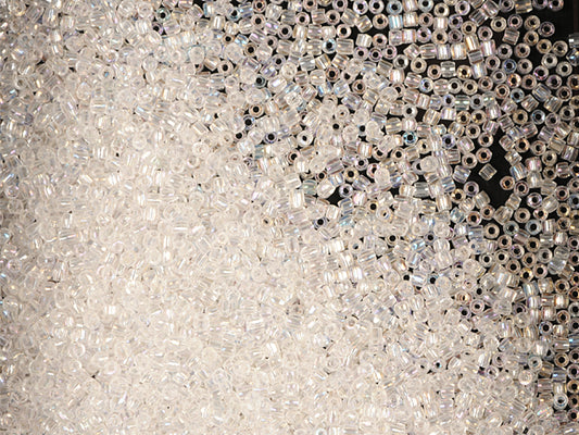 1 千克 Preciosa Ornela 3 切割洛可可风格，圆孔，散装，水晶，彩虹色 (58205)，玻璃，捷克共和国，OUTLET