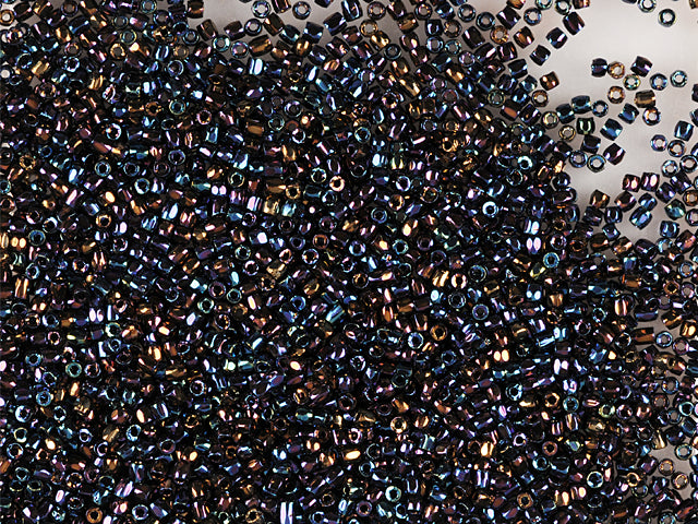 1 kg プレシオサ オルネラ 3カット ロカイユ ラウンドホール ルース ブルーアイリス (59135) ガラス チェコ共和国 アウトレット