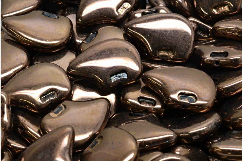 アウトレット 10グラム シロクマ、12 x 12 mm、ブロンズ（23980-14415）、ガラス、チェコ共和国