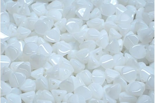 OUTLET 10 Gramm Pinch Beads, Weiß (02010), Glas, Tschechische Republik