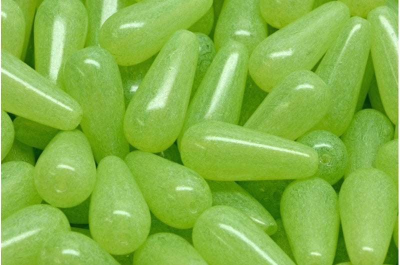 奥特莱斯 10克水滴珠，20 x 9毫米，水晶 20012 (00030-20012)，玻璃，捷克共和国