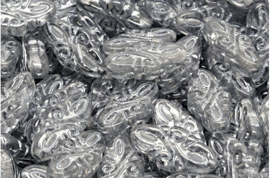 Arabesque Beads, Crystal Silver Lined (00030-54201), Glass, Czech Republic