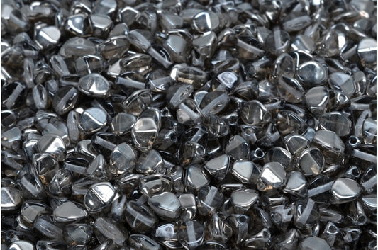 Pinch Beads, Crystal Chrom (00030-27401), Glass, Czech Republic