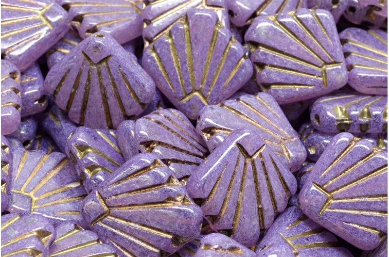 Diafan 珠子，水晶金色内衬 20009 (00030-54302-20009)，玻璃，捷克共和国