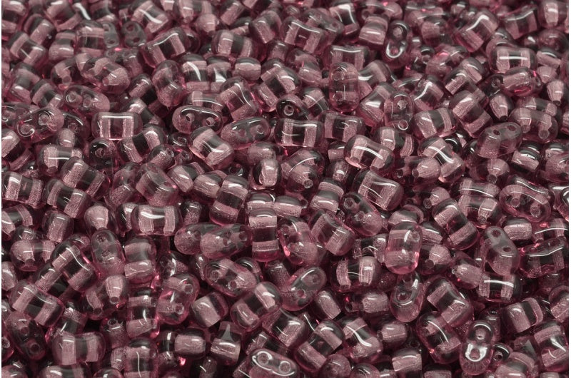 Bi-Bo Beads, Amethyst (20060), Glass, Czech Republic