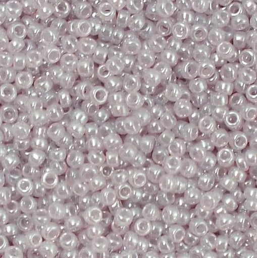 TOHO Round Seed Beads Rocailles, Ceylon Grape Mist (# 151), Glass, Japan