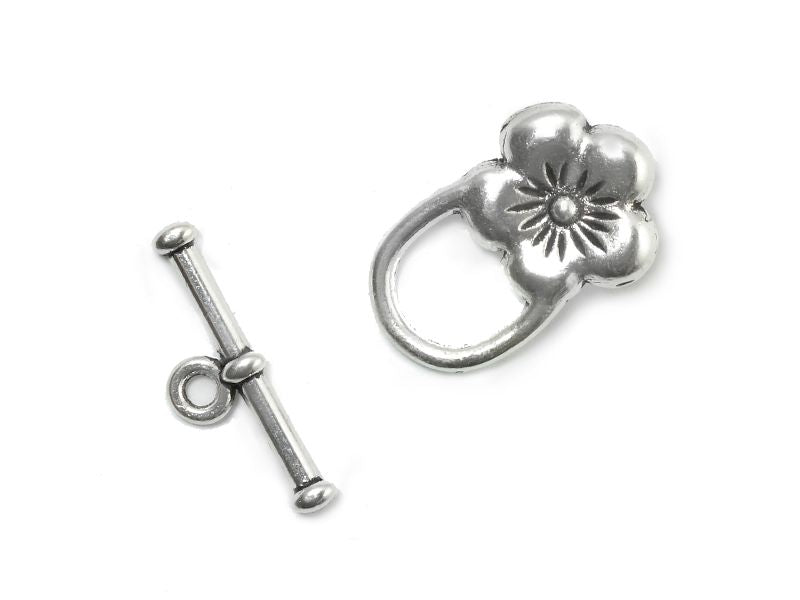 American Clasp, Flower/ (21×13 mm)