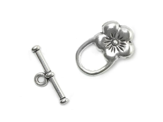 American Clasp, Flower/ (21×13 mm)
