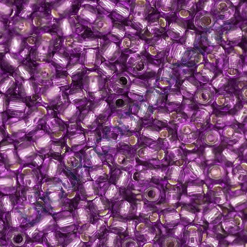 TOHO Round Seed Beads Rocailles, Silver Lined Lt.Grape (# 2219), Glass, Japan