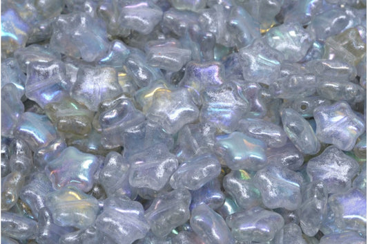 フラットスタービーズ、クリスタルAb 34301（00030-28701-34301）、ガラス、チェコ共和国