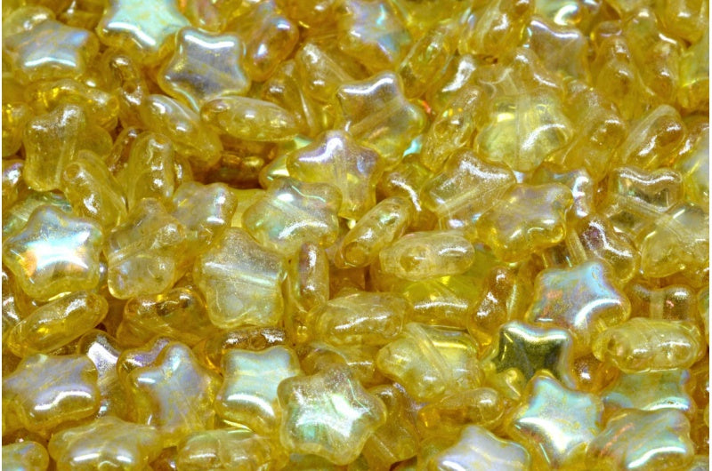 フラットスタービーズ、クリスタルAb 34302（00030-28701-34302）、ガラス、チェコ共和国