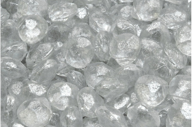 OUTLET 10 grams Briolette Beads, Crystal 34301 (00030-34301), Glass, Czech Republic