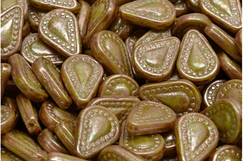 花丝泪滴珠，R5363 86750 (R5363-86750)，玻璃，捷克共和国