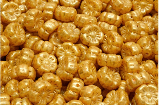 マロウフラワー、白 84302 86720 (02010-84302-86720)、ガラス、チェコ共和国