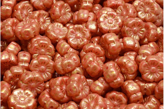 マロウフラワー、白 84304 86720 (02010-84304-86720)、ガラス、チェコ共和国