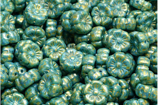 マロウフラワー、白 84308 86720 (02010-84308-86720)、ガラス、チェコ共和国