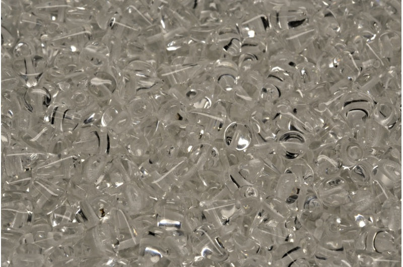Spike Beads, Crystal (00030), Glass, Czech Republic