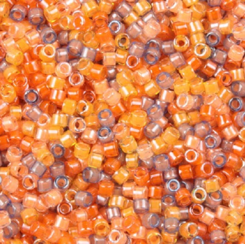 Miyuki Delica Glass Seed Beads, color DB2062, Japan