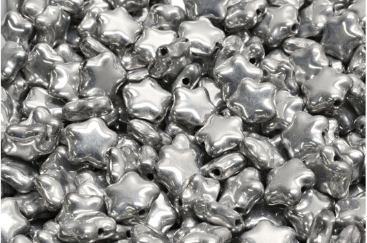 フラットスタービーズ、クリスタルシルバー（00030-27000）、ガラス、チェコ共和国