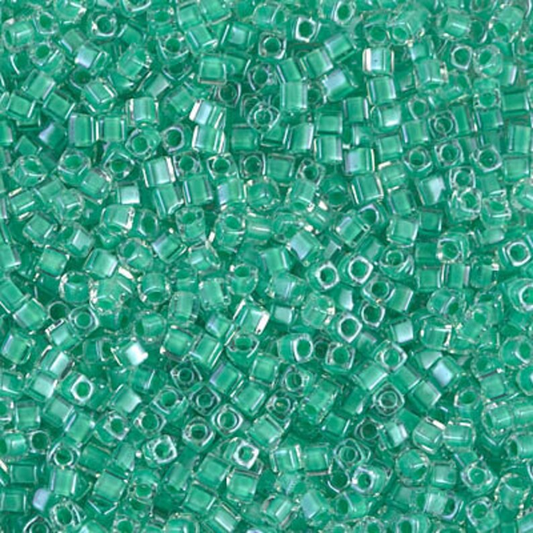 Miyuki Square Glass Beads, color 219, Japan
