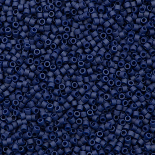 Miyuki Delica Glass Seed Beads, color DB0377, Japan