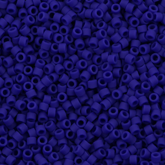 Miyuki Delica Glass Seed Beads, color DB0756, Japan