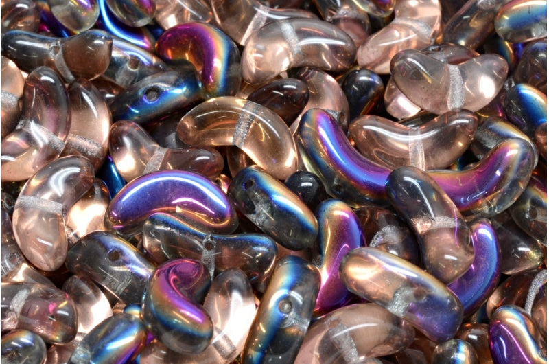 Angel Wing Beads, Crystal Sliperit (00030-29501), Glass, Czech Republic