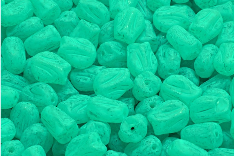 ミニチューリップビーズ、クリスタル 84309 (00030-84309)、ガラス、チェコ共和国