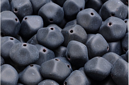 陨石珠，黑色哑光 (23980-84100)，玻璃，捷克共和国