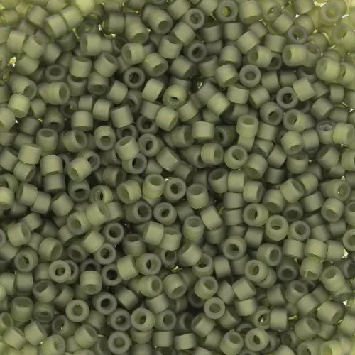 Miyuki Delica Glass Seed Beads, color DB2404, Japan