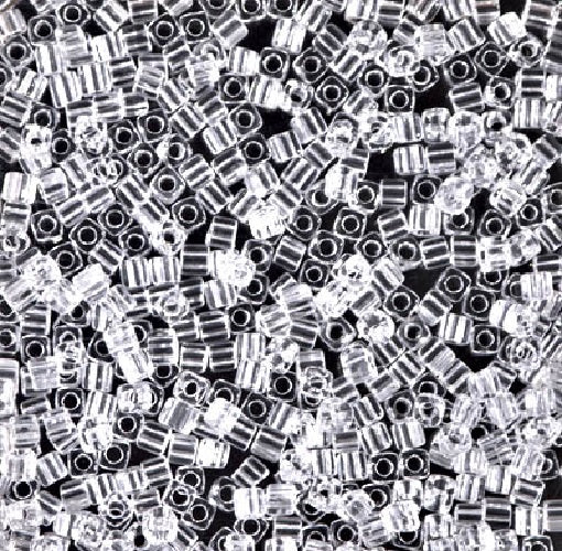 Miyuki Square Glass Beads, color 131, Japan