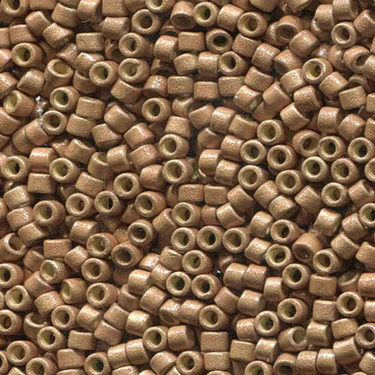 Miyuki Delica Glass Seed Beads, color DB1834F, Japan