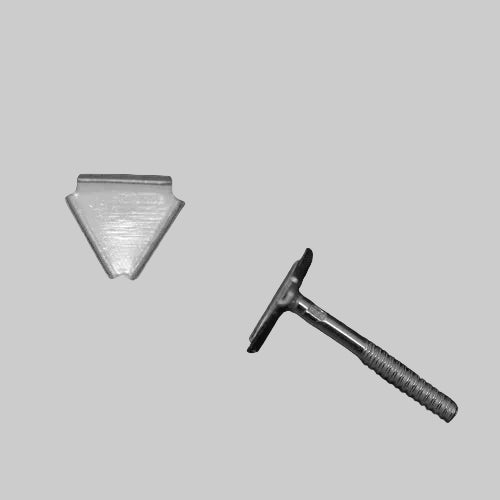 Stud Earring Findings, 4 mm, Sterling Silver 925