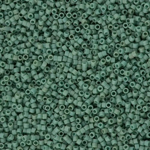 Miyuki Delica Glass Seed Beads, color DB0374, Japan