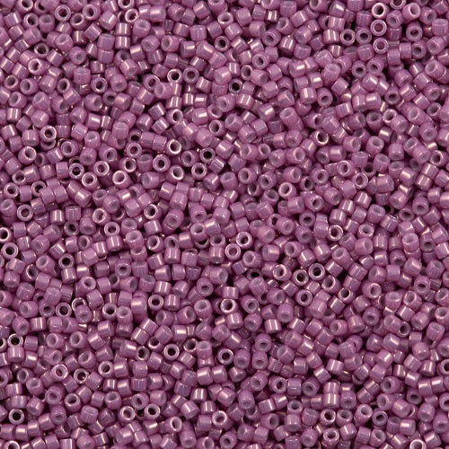 Miyuki Delica Glass Seed Beads, color DB0253, Japan