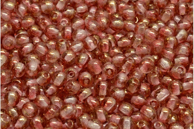 ラウンドドラックビーズ、クリスタル 541012 (00030-541012)、ガラス、チェコ共和国