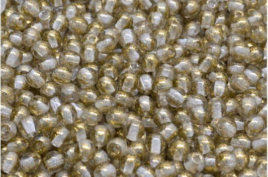 ラウンドドラックビーズ、クリスタル 541013 (00030-541013)、ガラス、チェコ共和国