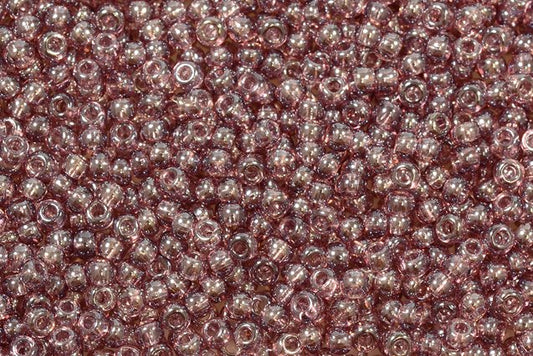 圆形 Preciosa Ornela Rocailles 种子珠，浅紫水晶，Sfinx (26010)，玻璃，捷克共和国