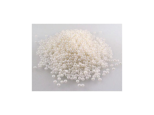 OUTLET 10 grams Rocailles Seed Beads Preciosa Ornela, 10/0, Beige Luster (47102), Glass, Czech Republic