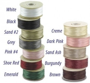 NYMO beading thread approx. 0.20 mm/66m - size B