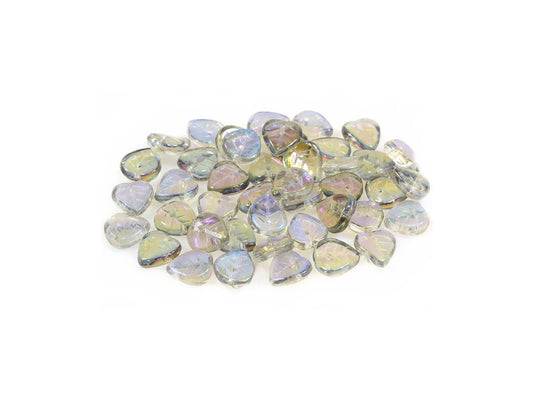 OUTLET 10 grams Leaf Beads, Crystal 27307 (00030-27307), Glass, Czech Republic