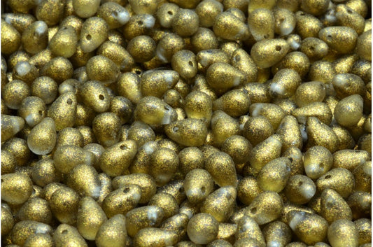 泪珠珠，水晶金（00030-542013），玻璃，捷克共和国