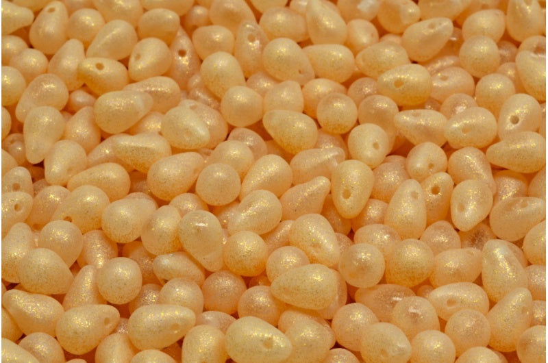 泪珠珠，水晶橙（00030-542014），玻璃，捷克共和国